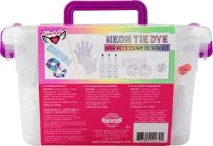 Neon Tie Dye Hair Accessory Design Keeper Crate