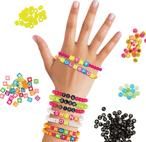 Tell Your Story Neon Glow Alphabet Bead Case - Small