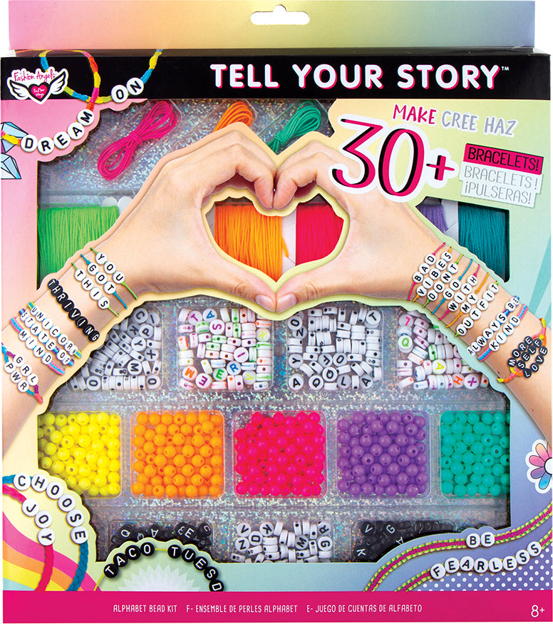 Tell Your Story Mix & Match Alphabet Bead Case - Large