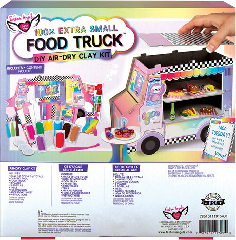 100% Extra Small Food Truck Clay Kit