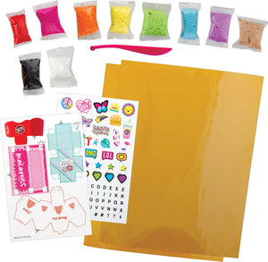 100% Extra Small Mini Clay 3D Stickers