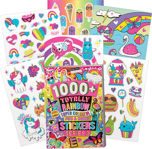 1000+ Neon Sticker Book: Series 3