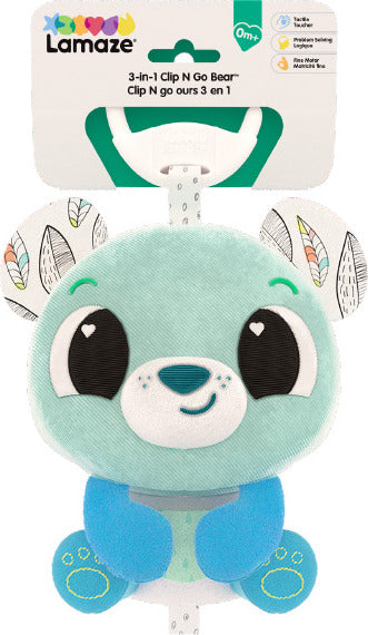 Lamaze 3-in-1 Clip & Go Bear