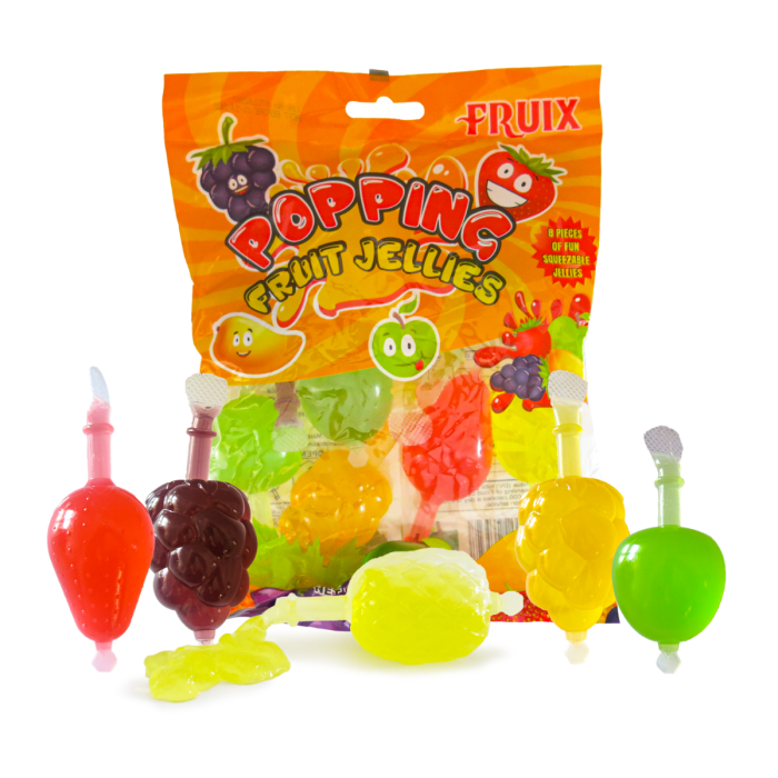 Fruit Popping Fruit Jellies