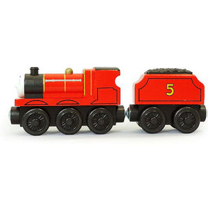 Fisher-Price Thomas the Train Wooden Railway James Engine
