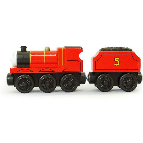 Fisher-Price Thomas the Train Wooden Railway James Engine