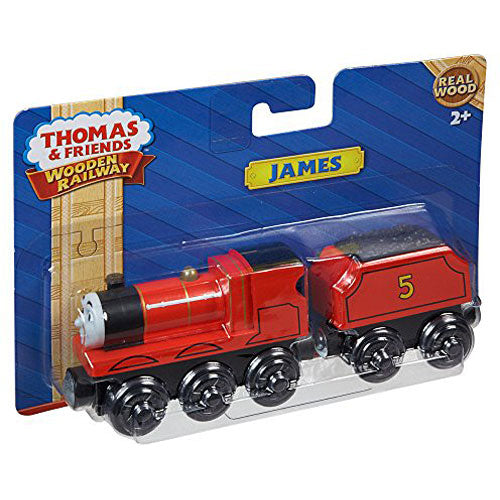 Fisher-Price Thomas the Train Wooden Railway James Engine