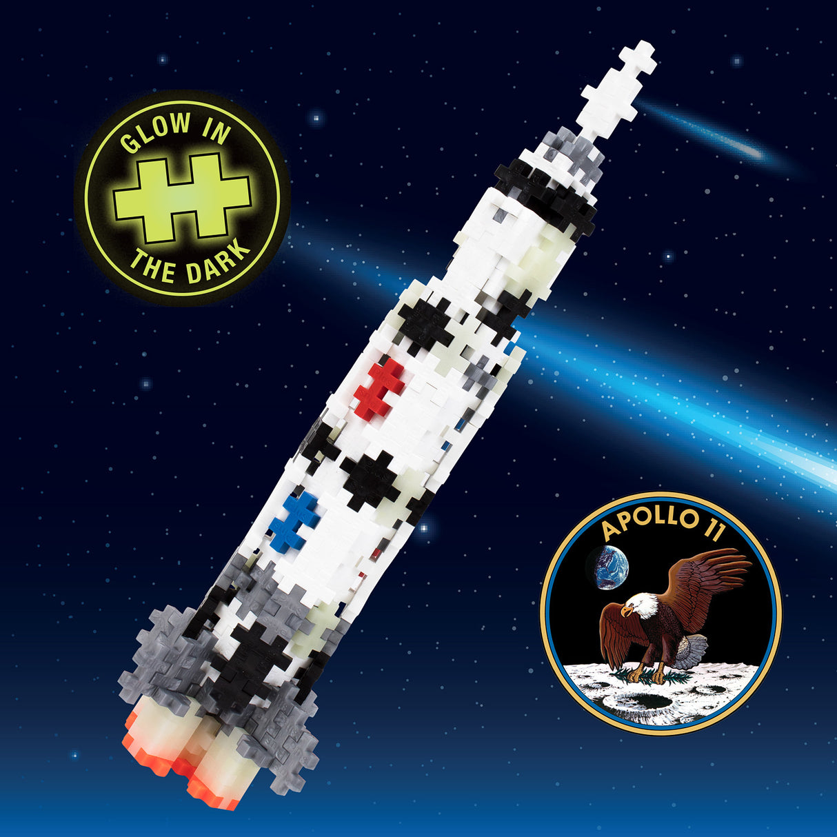 240 pc Tube - Saturn V Rocket 