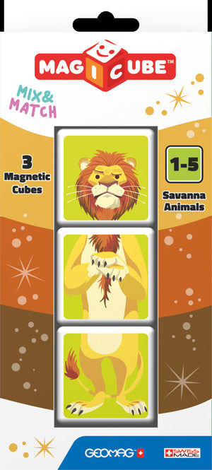 Magicube Savana Animals 3 Cubes