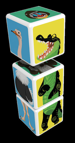 Magicube Savana Animals 3 Cubes