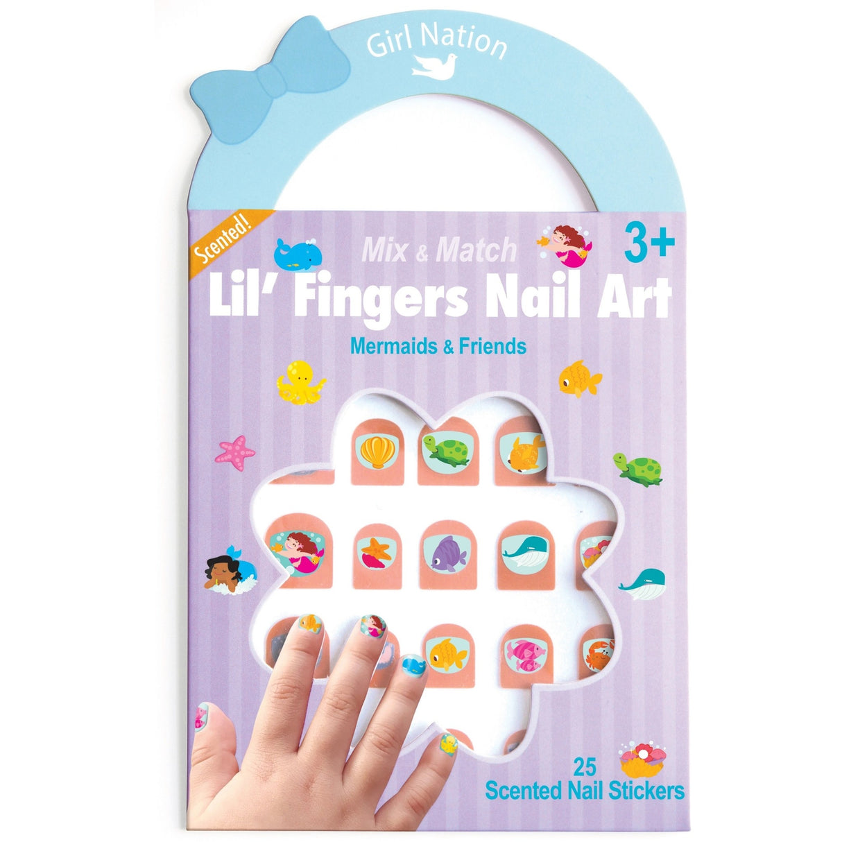 Lil Fingers Nail Art Mermaids