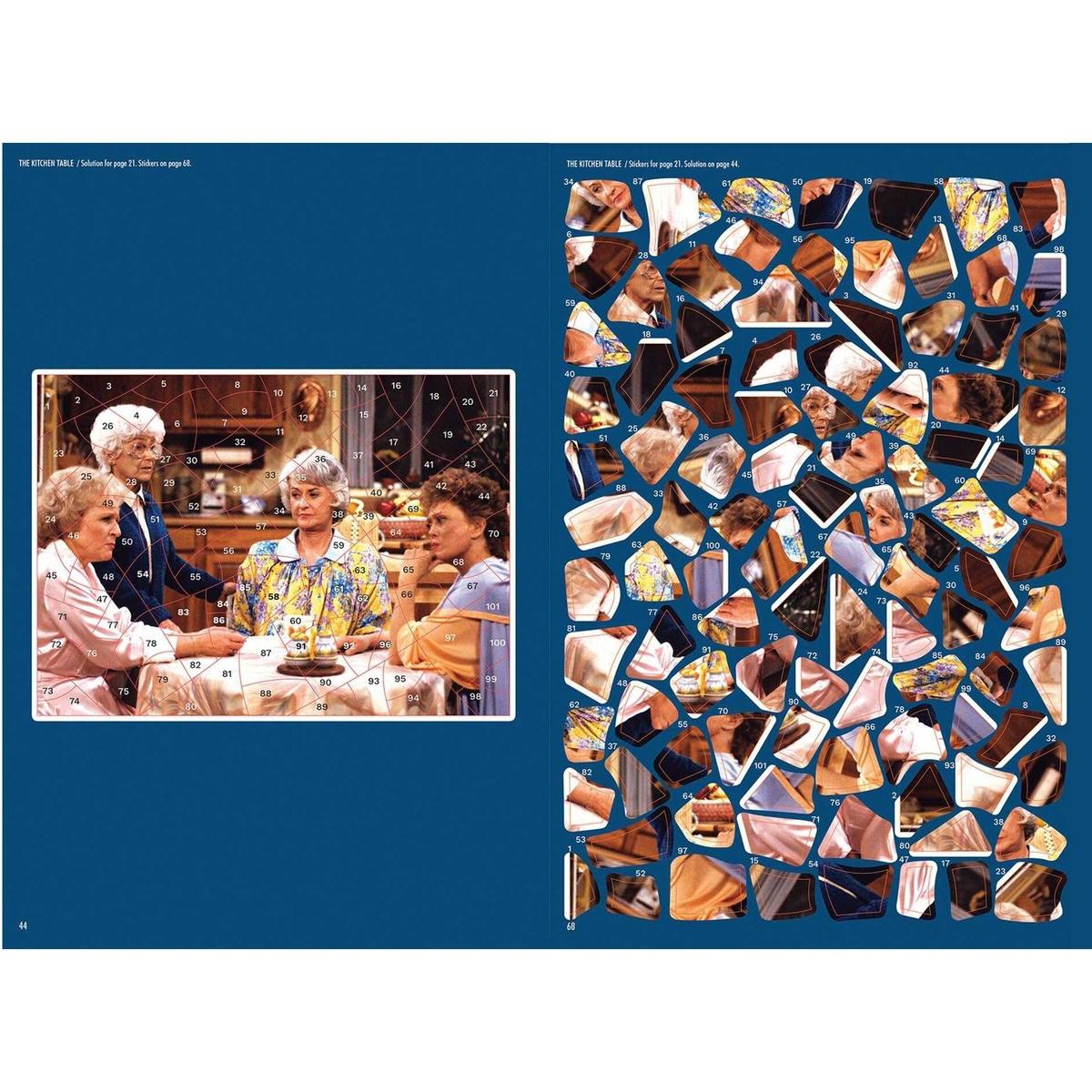 Golden Girls Sticker book