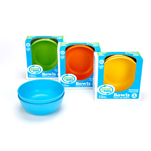 Green Eats Bowls-2 Per Set- Assorted Case (3/ Color)