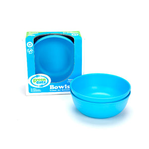 Green Eats Bowls-2 Per Set-blue