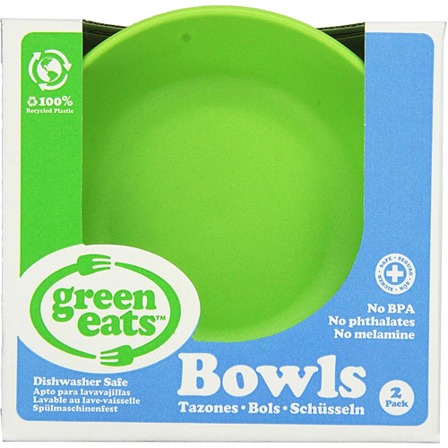 Green Eats Bowls-2 Per Set-green