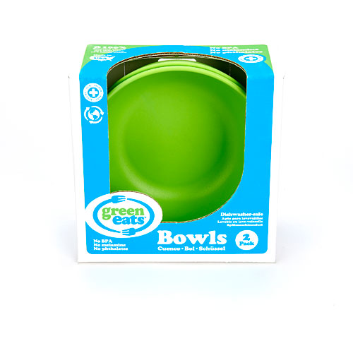 Green Eats Bowls-2 Per Set-green