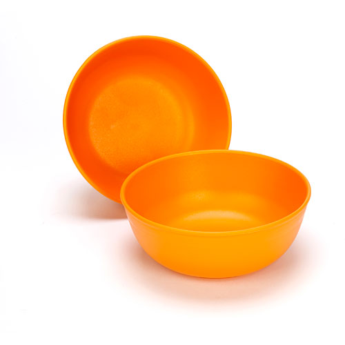 Green Eats Bowls-2 Per Set-orange