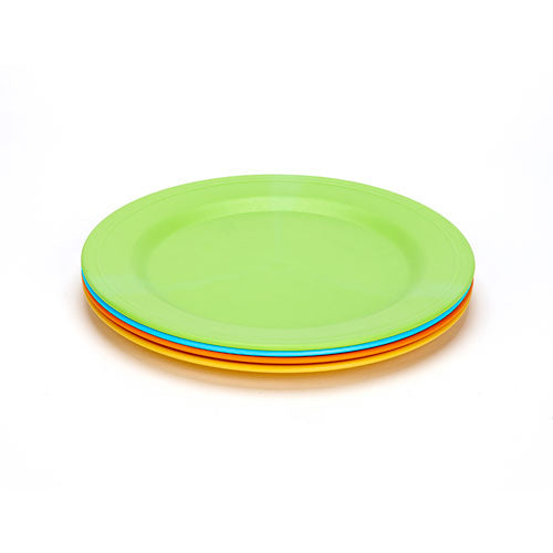 Green Eats Plates-2 Per Set-assorted Case (2/ Color)