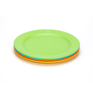 Green Eats Plates-2 Per Set-assorted Case (2/ Color)