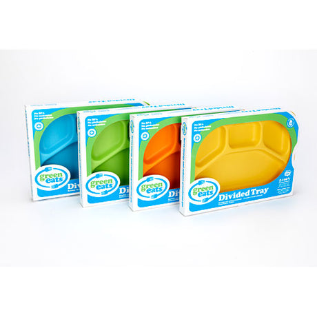 Green Eats Divided Tray-1 Per Set-assorted Case (2/ Color)