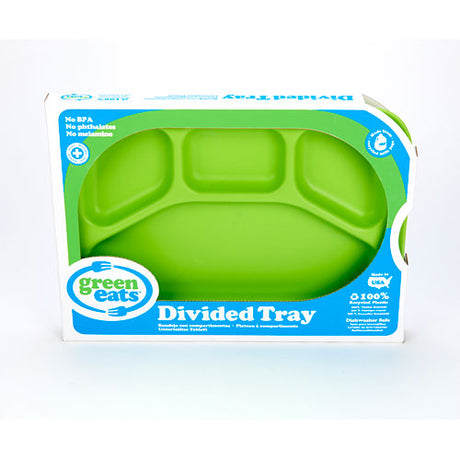 Green Eats Divided Tray-1 Tray Per Sales Unit-green