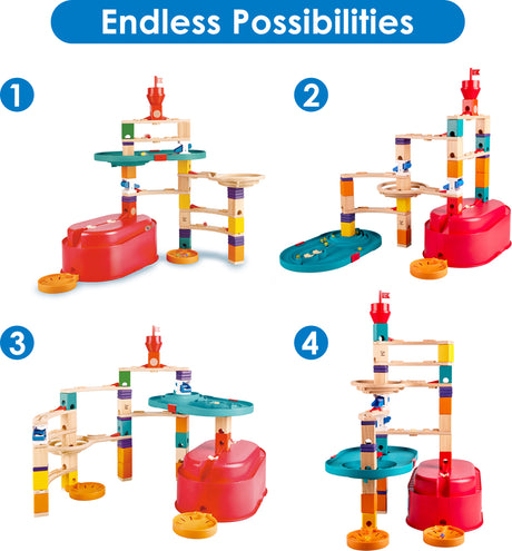 Quadrilla Stack Track Builder Set