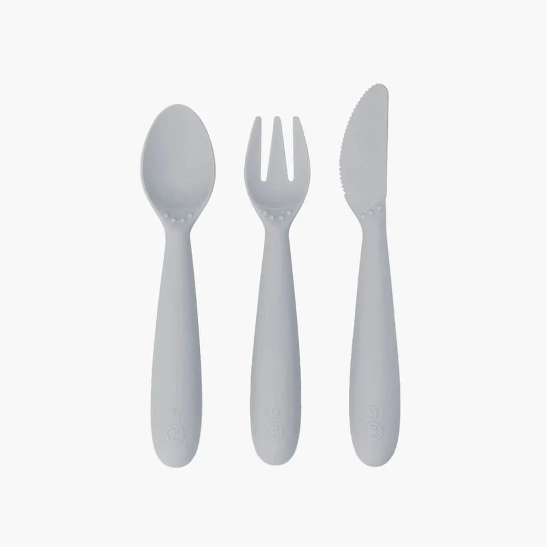 Ezpz Happy Utensils - Pewter