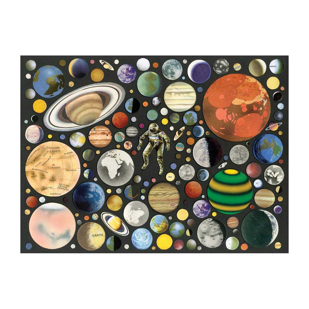 Zero Gravity 1000 Piece Puzzle With Shaped Pieces