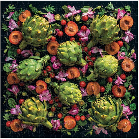 Artichoke Floral 500 Piece Puzzle