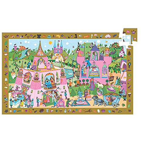 Djeco Princess Observation Puzzle - 54pcs
