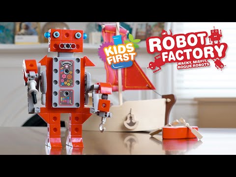 Kids First: Robort Factory - Gingerbread House Toys