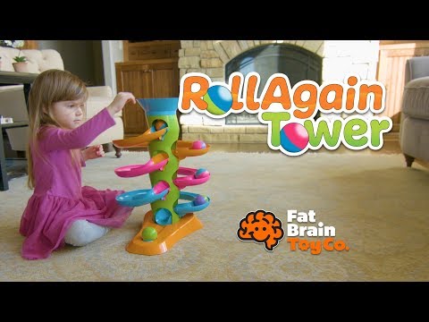 Roll Again Tower - Gingerbread House Toys