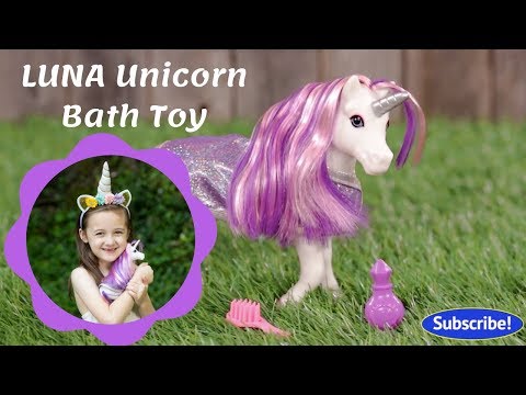 Luna Bath Time Unicorn