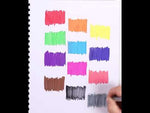 KINGART Glitter Markers Set 12