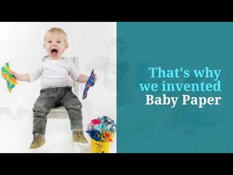 Baby Paper: Black and White