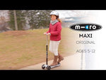 Micro Kickboard Maxi DLX Scooter - Green