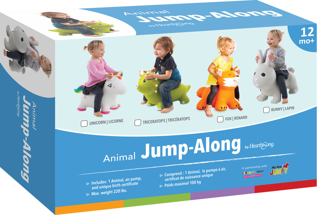 Grey Bunny Jump-Along