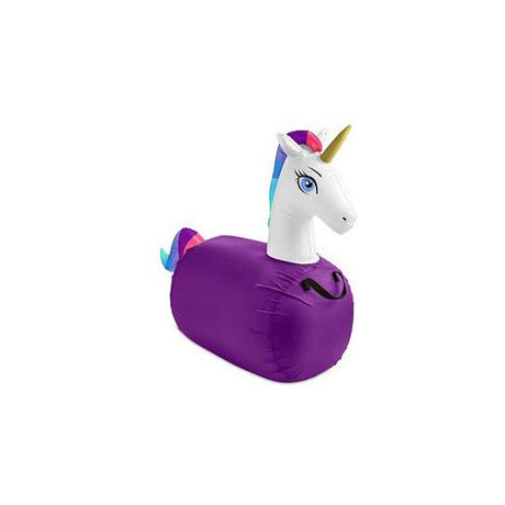 S/2 Inflatable Jump Along Unicorn