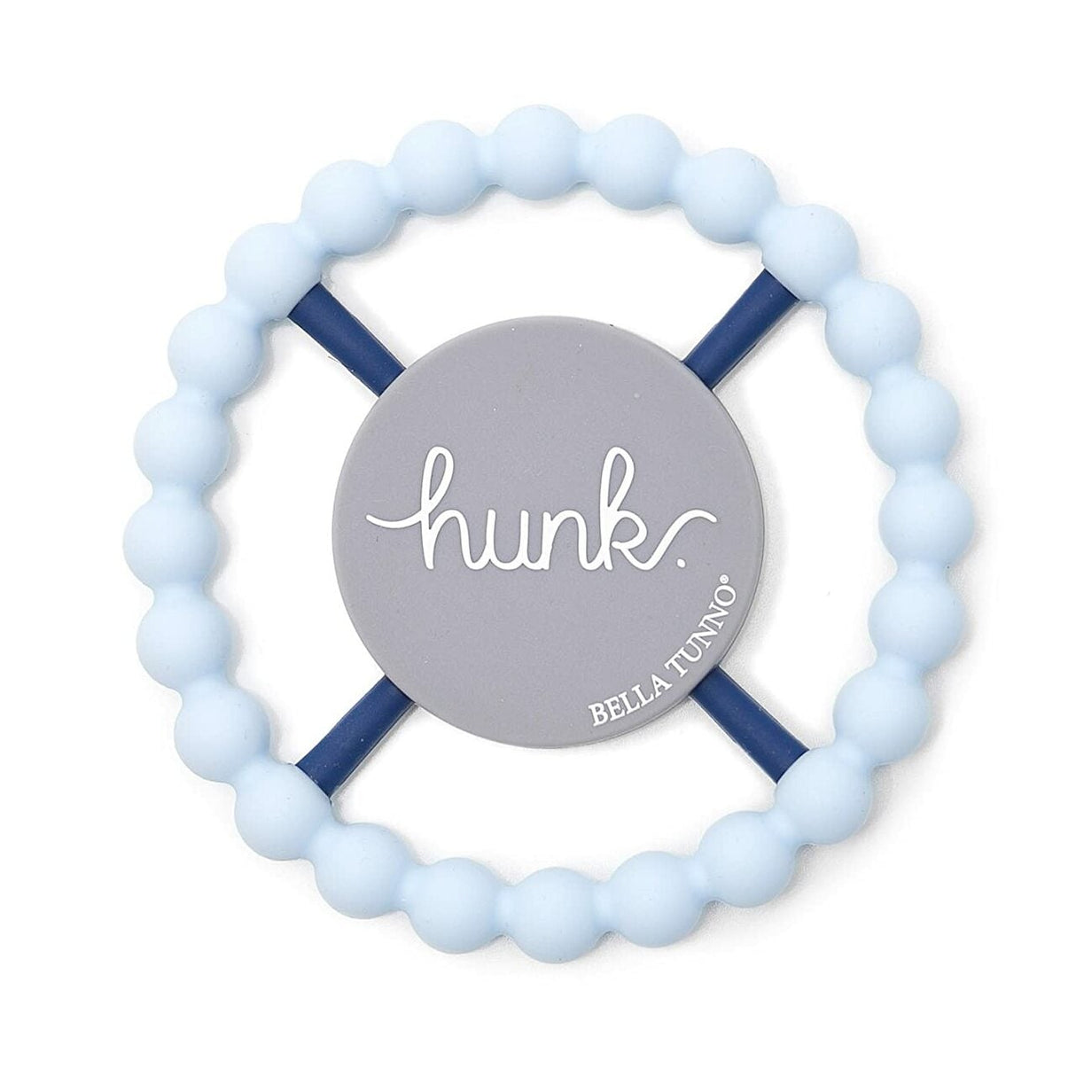 Hunk Teether Light Blue