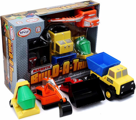 Magnetic Build-A-Truck 
