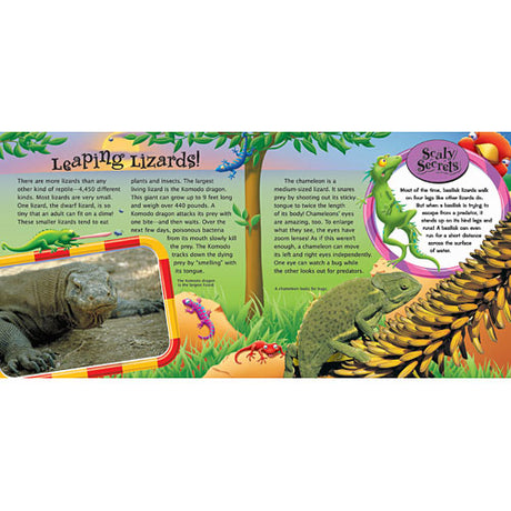 Groovy Tube Book Raging Reptiles!