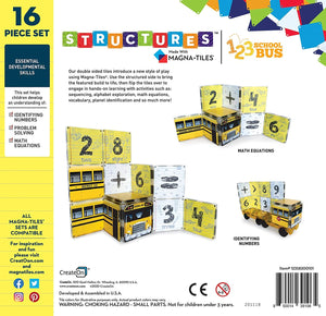 Magna-Tiles 123 School Bus