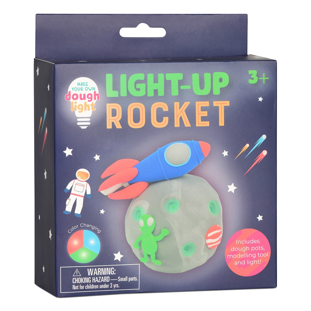 Make Your Own Light Up Rocket Kit - Gingerbread House Toys