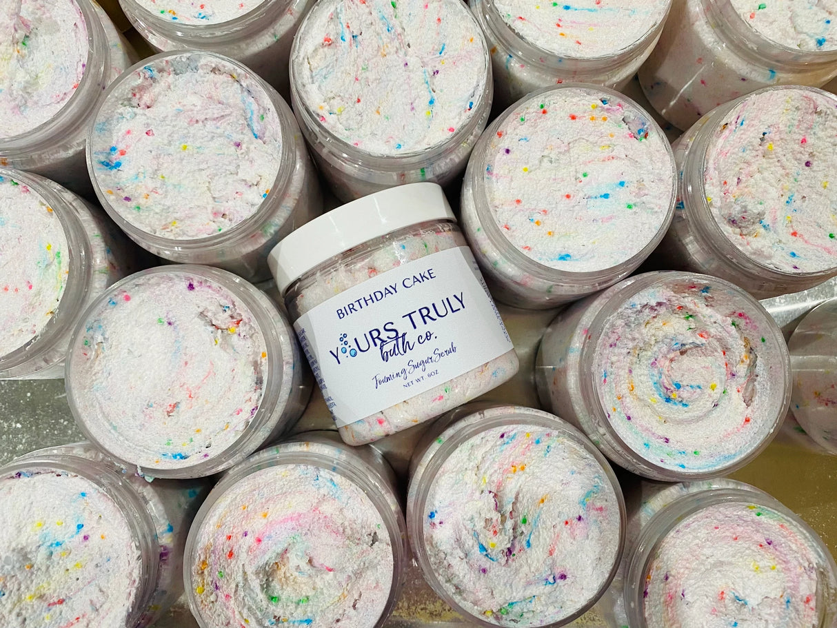 Birthday Cake Whipped Scrub