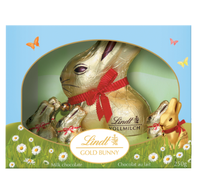 Gold Bunny Gift Box