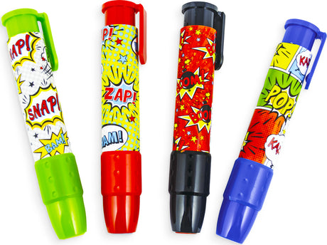 Click It Erasers: Comic Attack