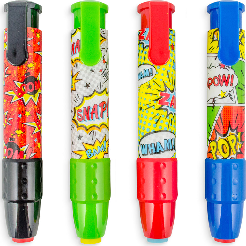 Click It Erasers: Comic Attack