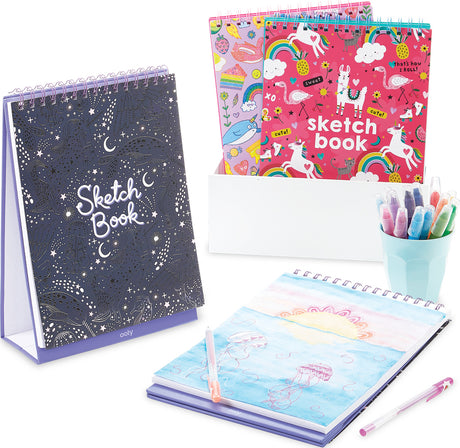 Sketch  Show Standing Sketchbook  Celestial Stars