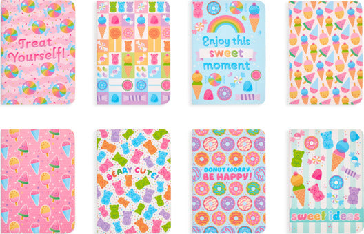 Sugar Joy Pocket Pal Journals  Set Of 8