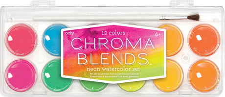 Chroma Blends Neon Watercolor Set